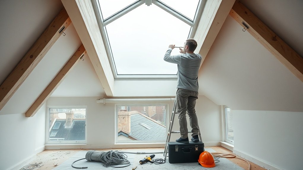 Electric Skylight Installation Windsor