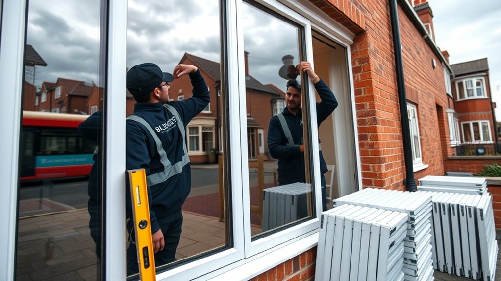 Glazier in Clewer Village