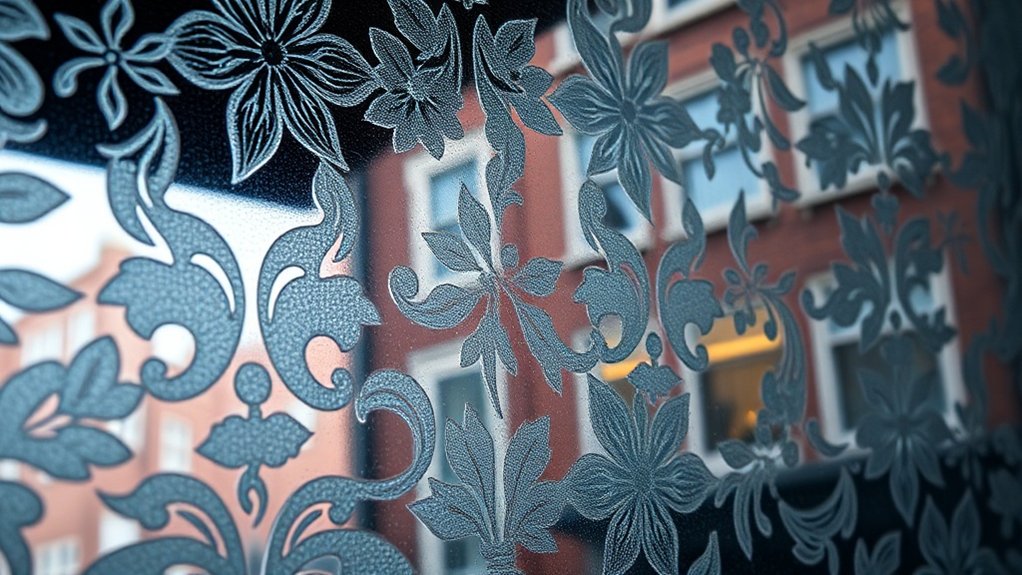 Patterned Decorative Glass Windsor